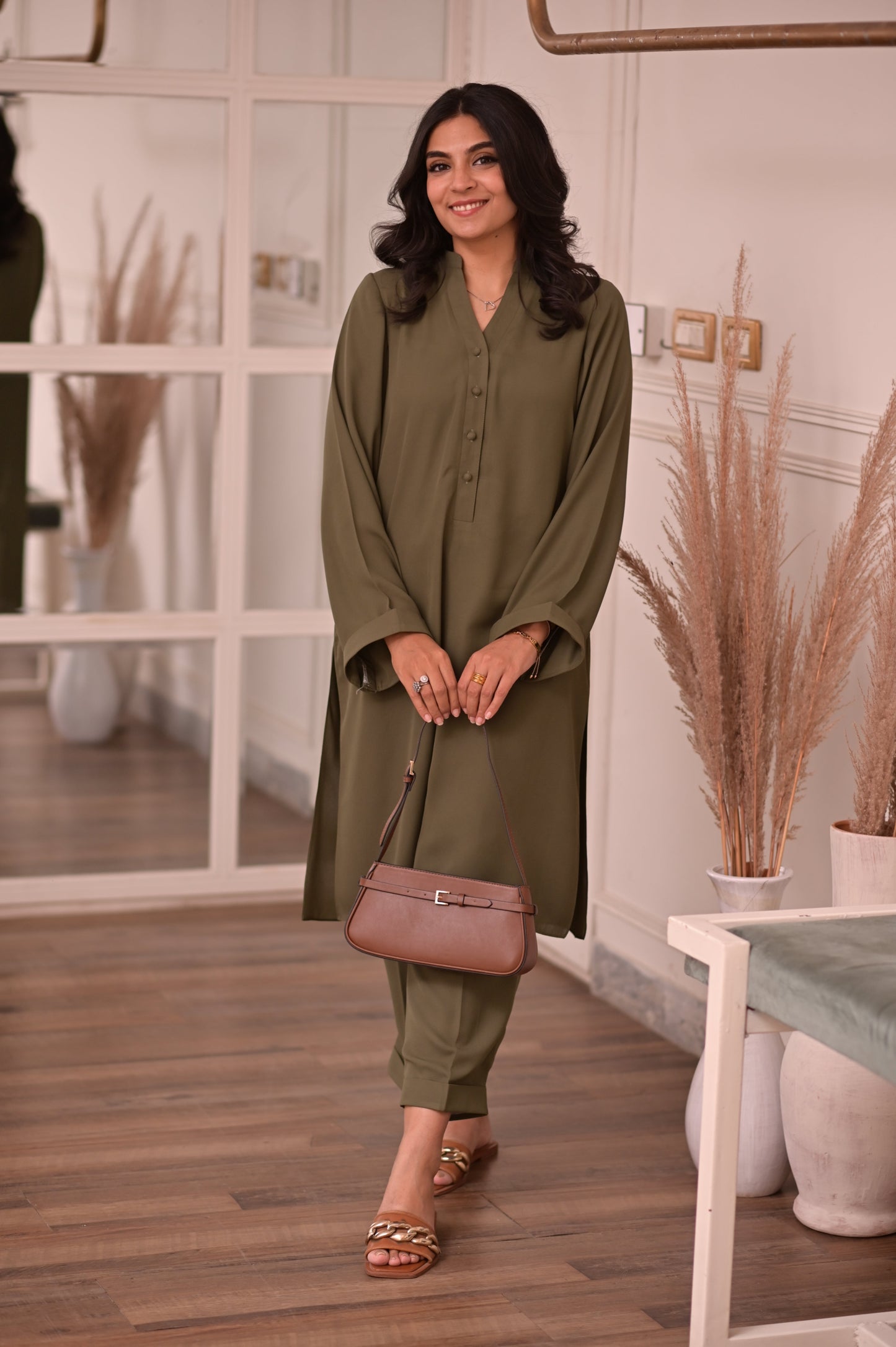Olive Green Coord