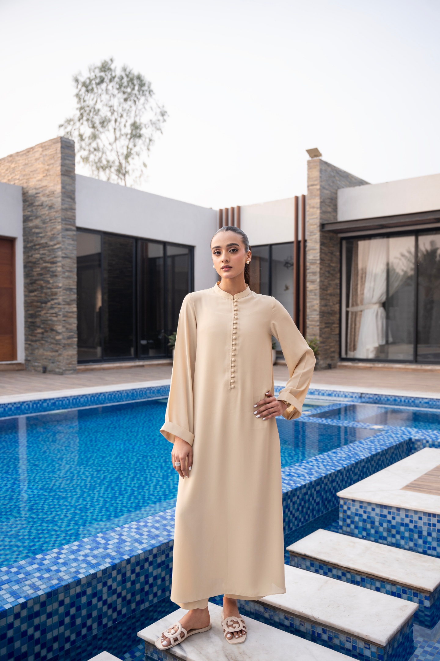 Cloud Cream Coord Set