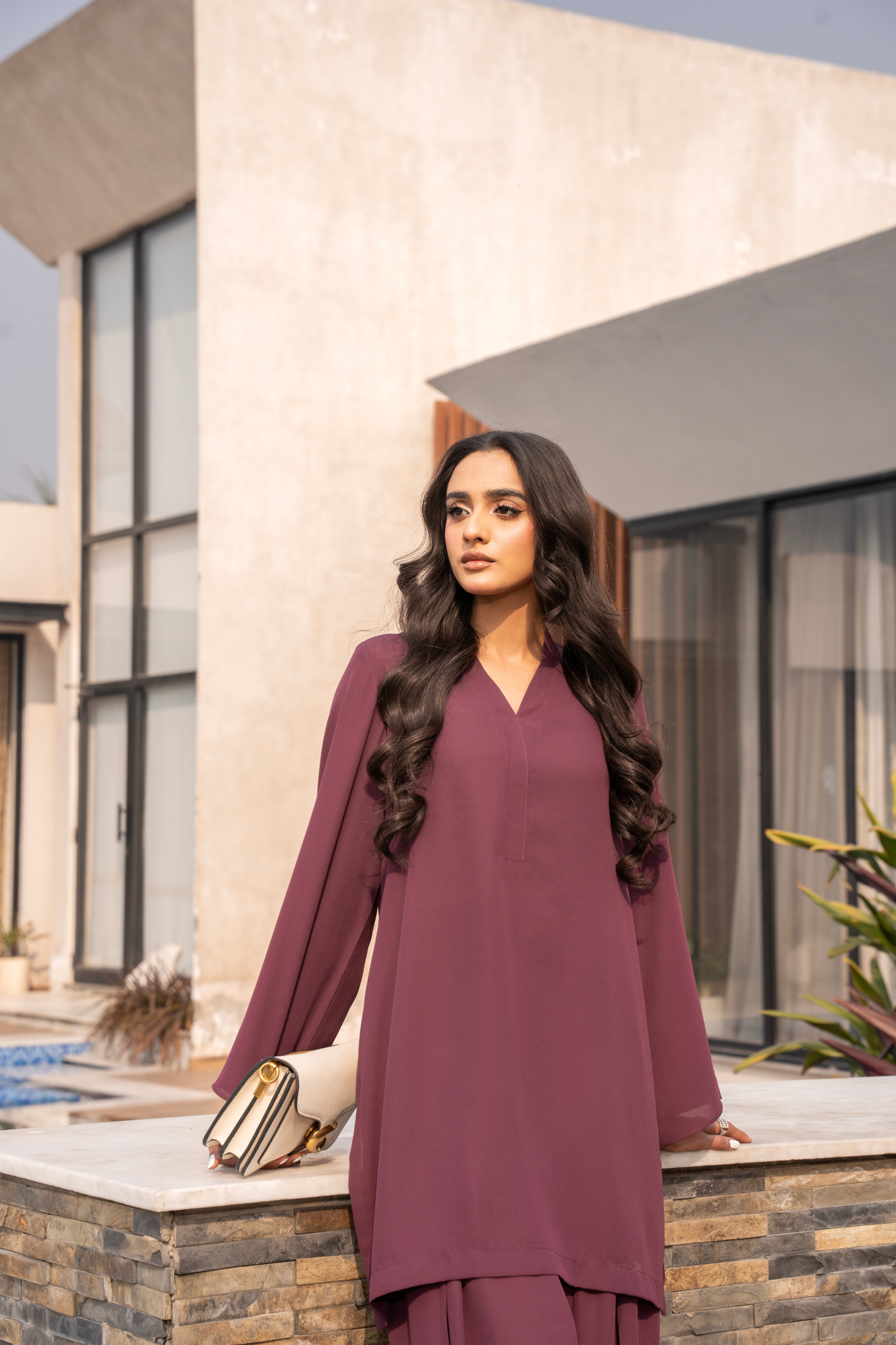 Grape Wine Coord Set