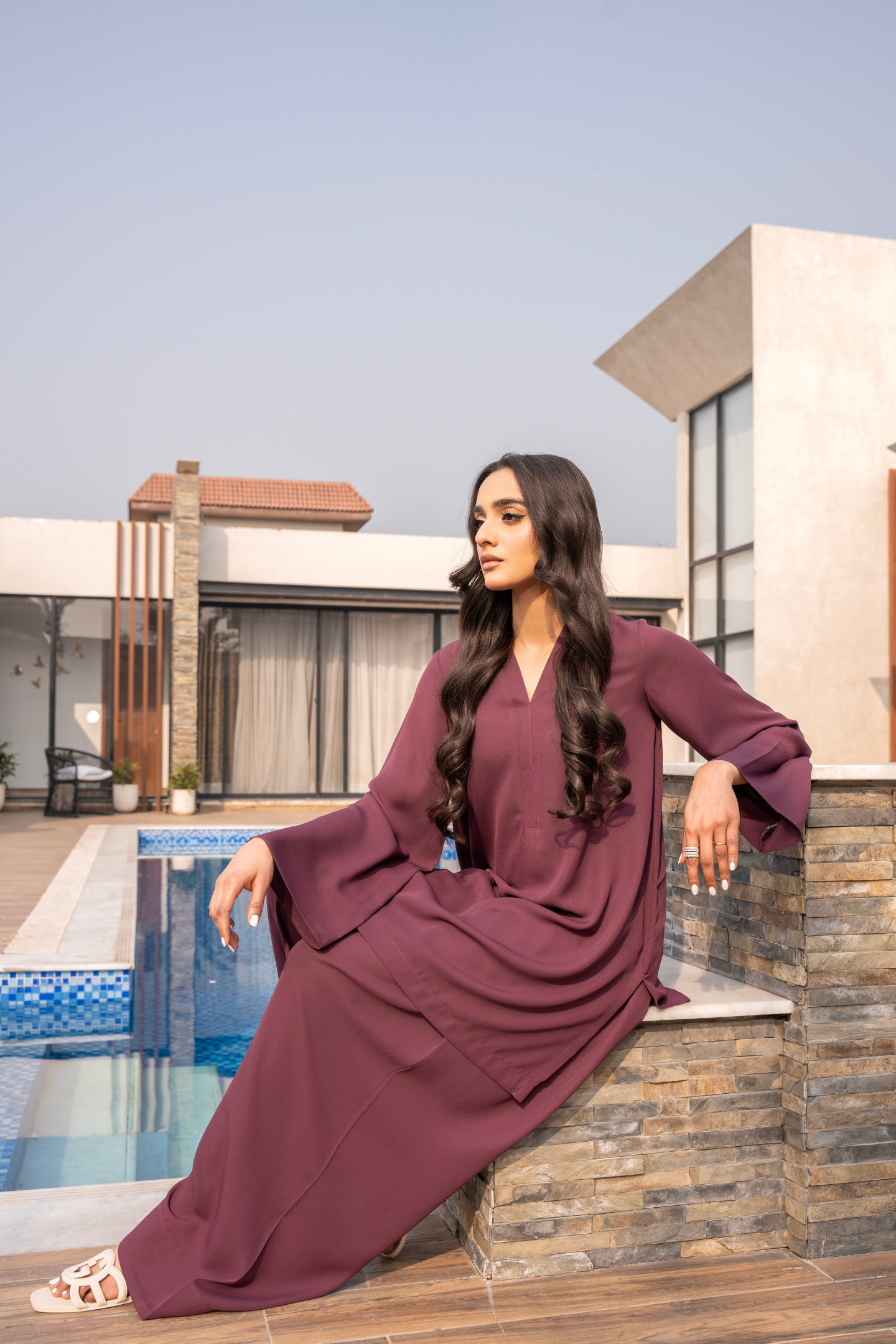 Grape Wine Coord Set