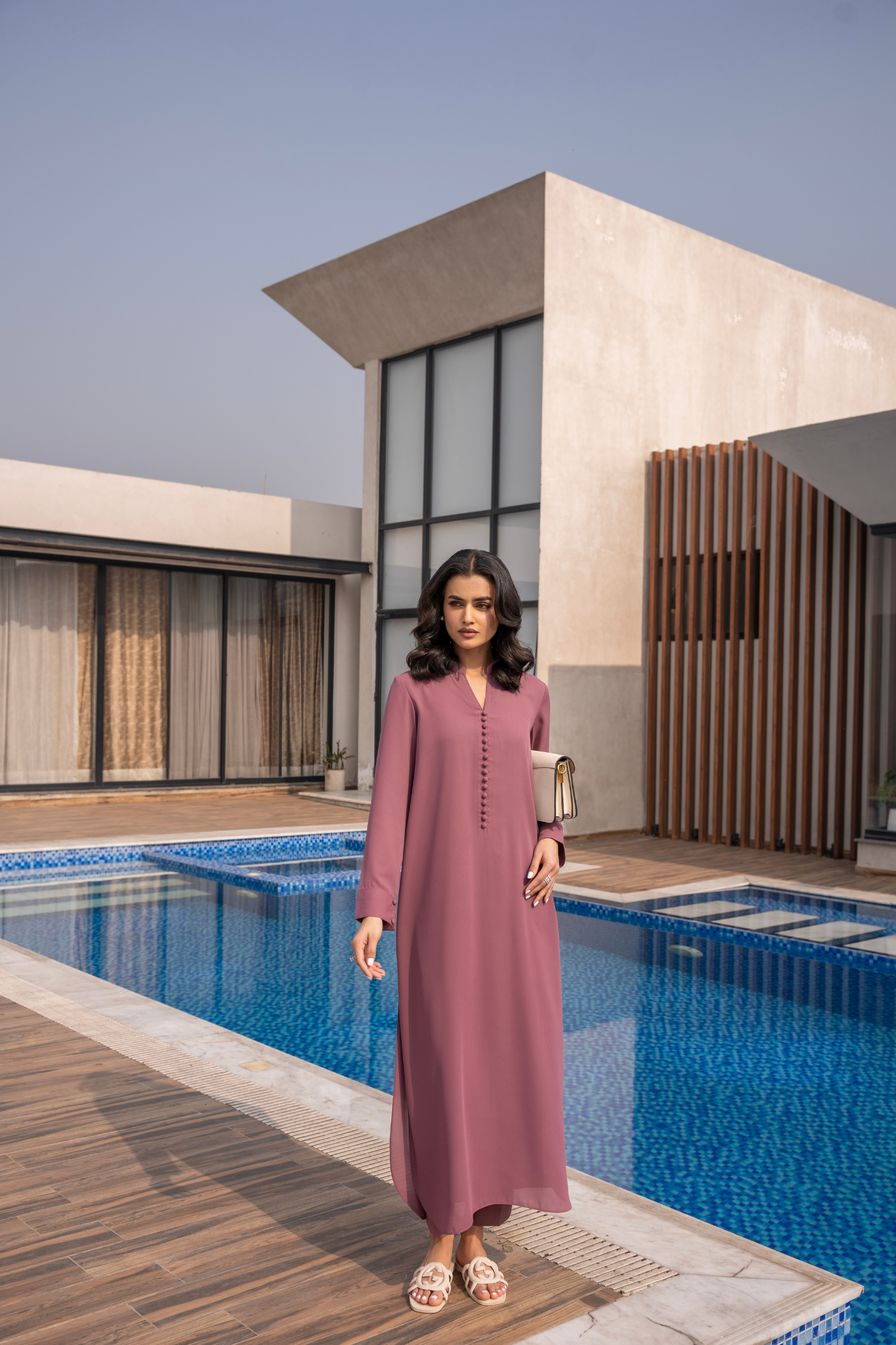 Dusty Mauve Coord Set