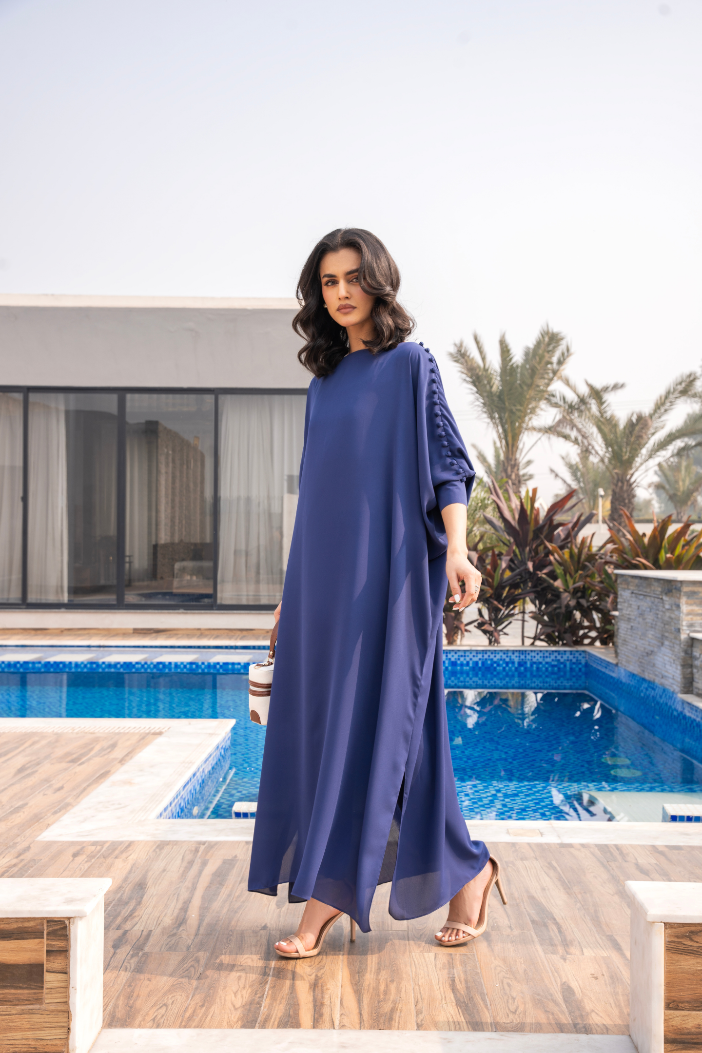 Classic Blue Kaftaan