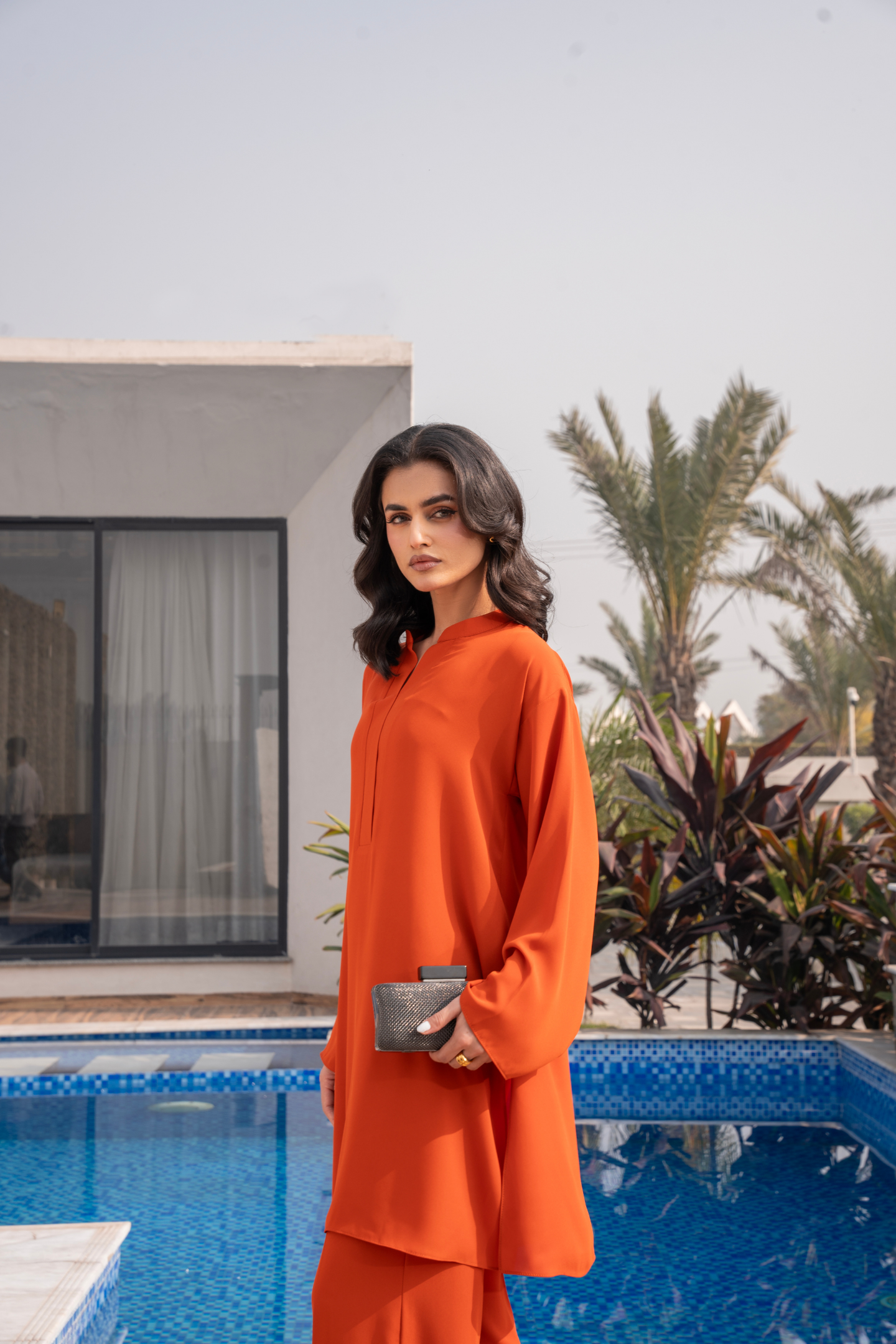 Burnt Orange Coord Set