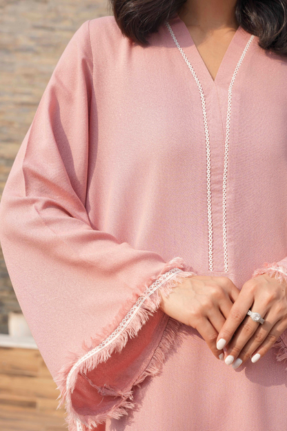 Blush Pink Galbe Karandi Coord