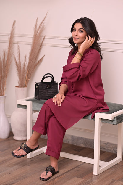 Burgundy Coord