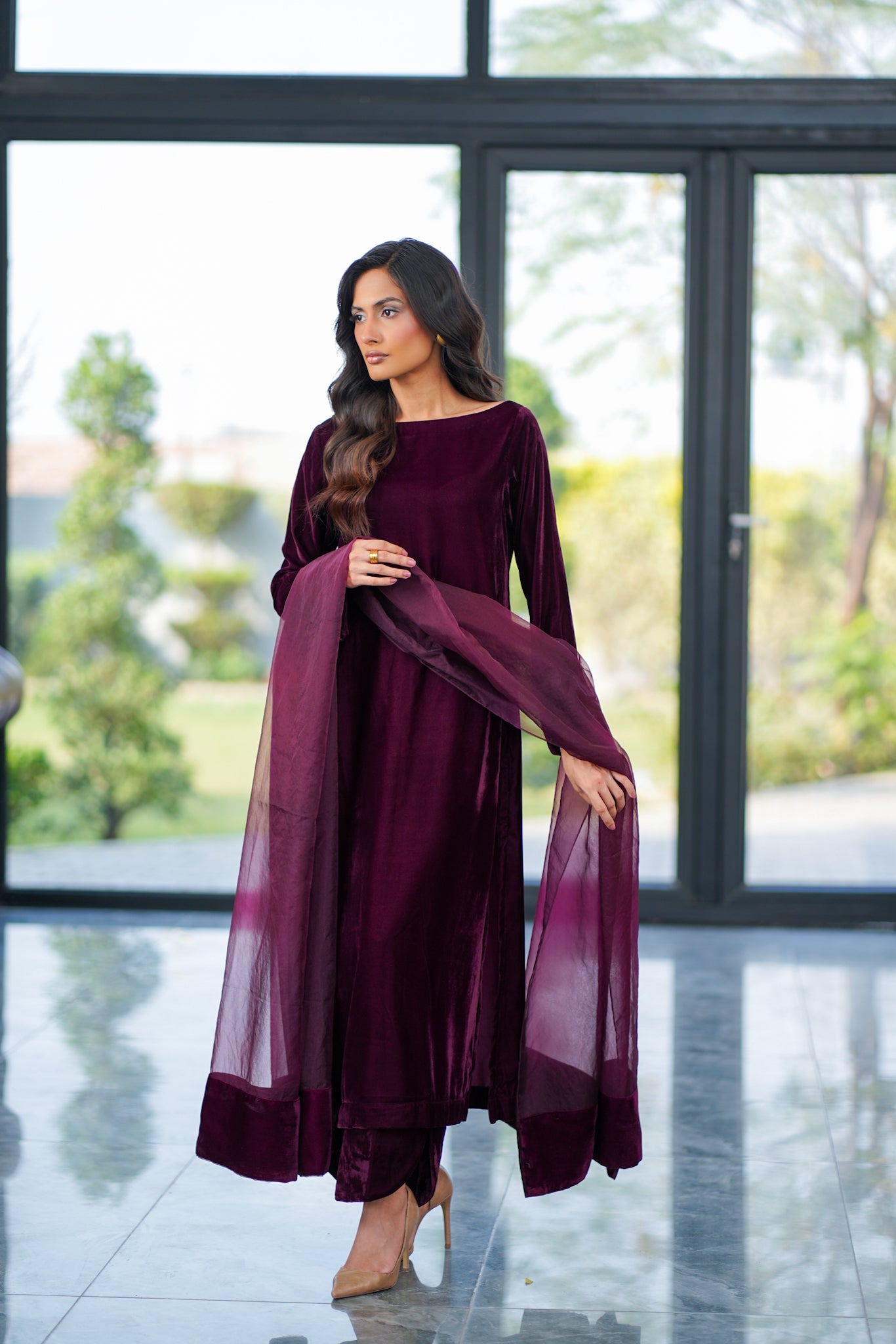 Organza Wrap (Dupatta)