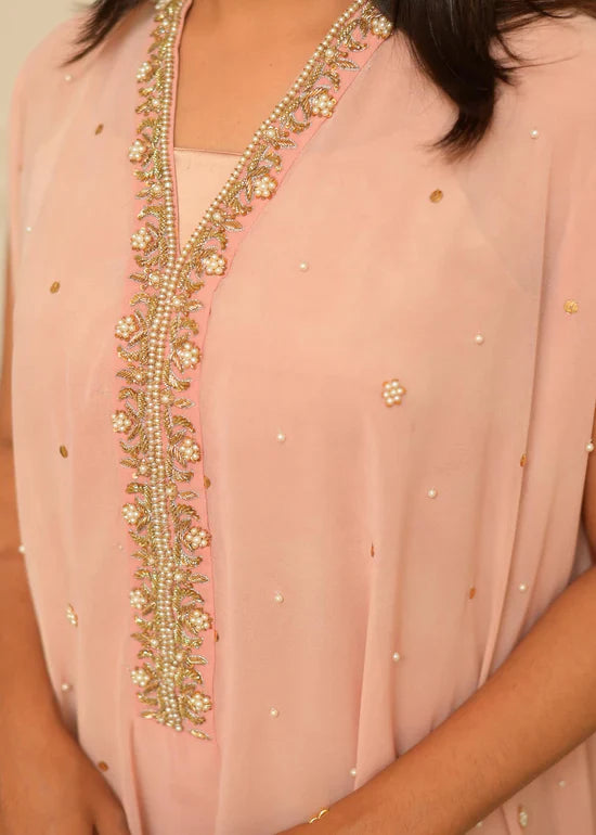 PowderPink Embroidered