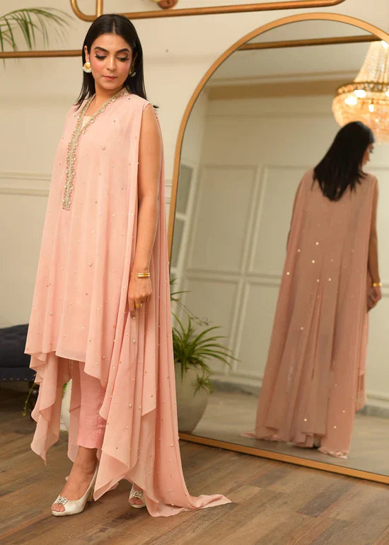 PowderPink Embroidered