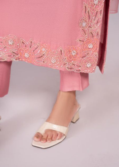 TeaPink Embroidered